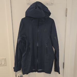 Black Diamond Recon LT Stretch Shell Jacket, Medium, Navy